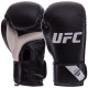 Рукавиці боксерські на липучці PU UFC PRO Fitness UHK-75028 14 унцій чорний
