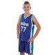 Форма баскетбольна дитяча NBA клуб Dallas Mavericks 77 BA-9453 S-2XL синій