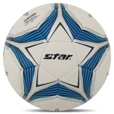 М'яч футбольний STAR OUTH TRAINING 5 SB724C №4 PU білий-синій