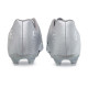 Бутси футбольні SPORT SG-301041-4 розмір 40-45 срібний-чорний