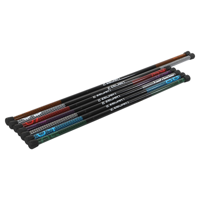 Бодібар Body Bar розбірний 3-х секційний Zelart FI-9994-6 вага 6кг чорний-білий