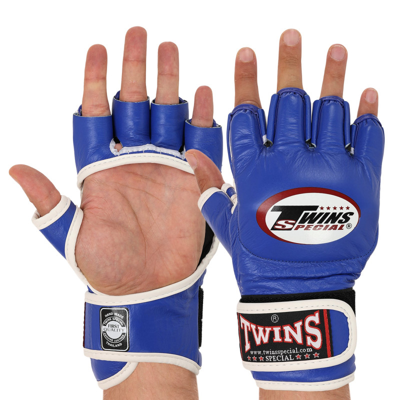 Рукавиці для змішаних єдиноборств MMA TWINS GGL-6 M-XL Червоний