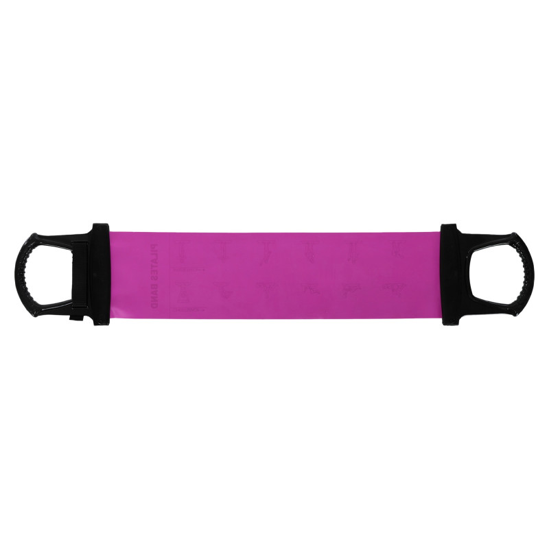 Стрічка-еспандер еластична для фітнесу та йоги з ручками Sport Pilates Band 8038