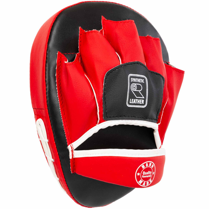 Лапа боксерська вигнута тренувальна Кожвініл BOXER 2011-01 19х23х4см 2штуки