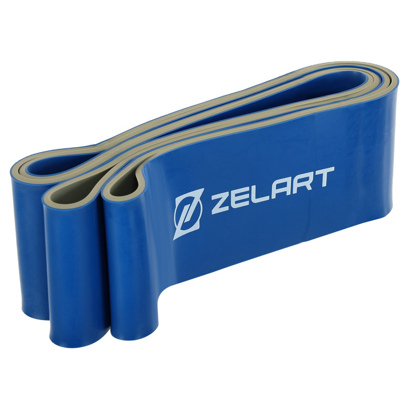Гума петля для підтягувань та тренувань стрічка силова Zelart POWER LOOP FI-5439-7 754г сірий