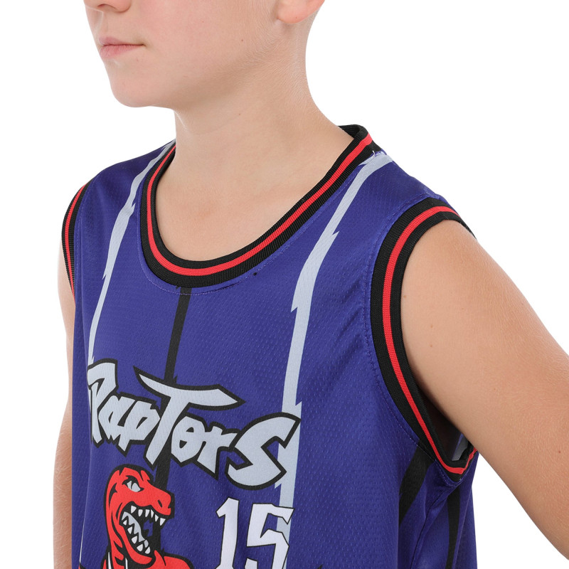 Форма баскетбольна дитяча NBA клуб Raptors 15 BA-9828 S-2XL фіолетово-червоний Фіолетовий