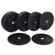 Бамперні диски гумові Bumper Plates MDbuddy TA-2676-2_5 51мм 2,5кг чорний