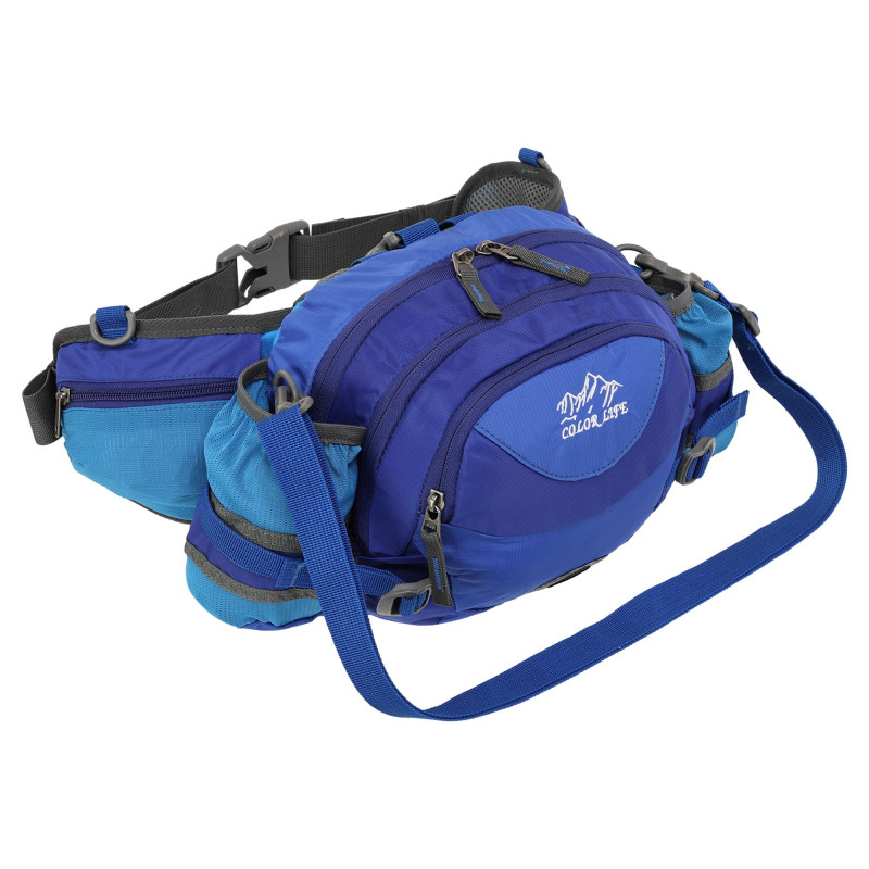 Сумка на пояс спортивна багатофункціональна 3в1 COLOR LIFE WAIST BAG TY-5335