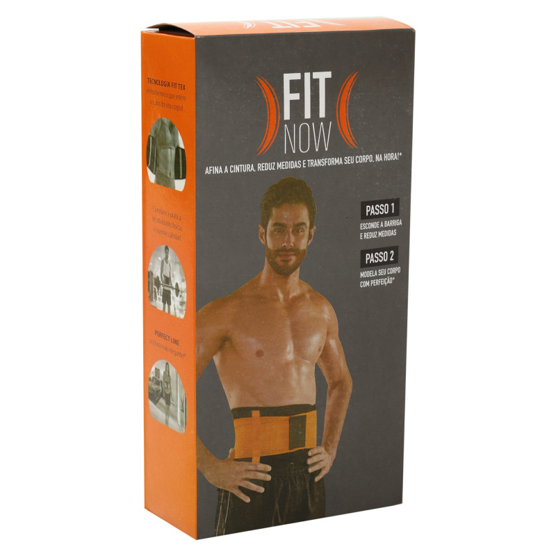 Пояс корсетний для спорту Екстрим Пауер Белт (extreme power belt) FIT NOW BC-3456 S-M Помаранчевий
