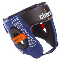 Шолом боксерський відкритий PU CLINCH C142 S-XL Синій