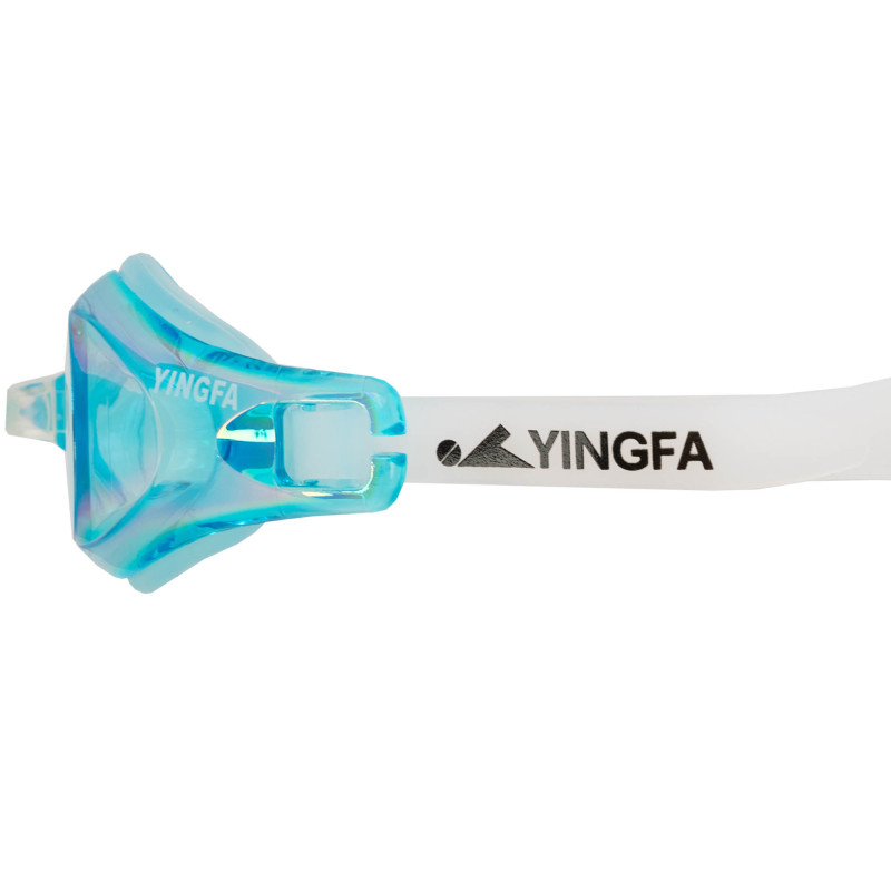 Окуляри для плавання дорослі райдужні лінзи YINGFA Y2600AF-V