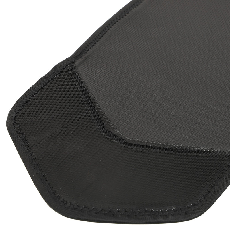 Пояс для тренажерного залу та схуднення SWEAT WAIST TRIMMER EZOUS O-13 розмір 126x20см чорний-сірий