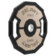 Млинці диски гумові 2 Handle металева втулка Zelart TA-4792-10 51мм 10кг чорний-сірий