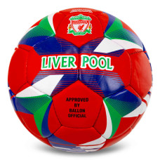 М'яч футбольний BALLONSTAR LIVERPOOL FB-0047-827 №5 PU червоний-синій-зелений