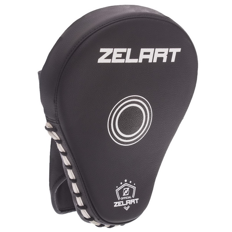 Лапа боксерська вигнута тренувальна PU ZELART BO-1350 25x19x4см 2штуки
