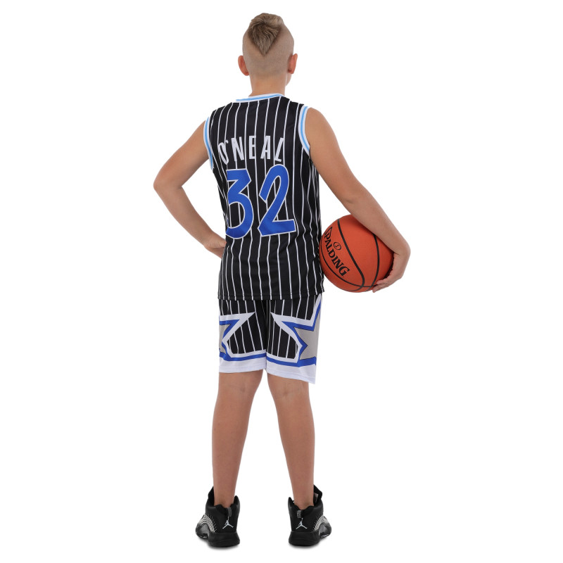 Форма баскетбольна дитяча NBA клуб Orlando Magic 32 BA-9827 S-2XL чорний-білий