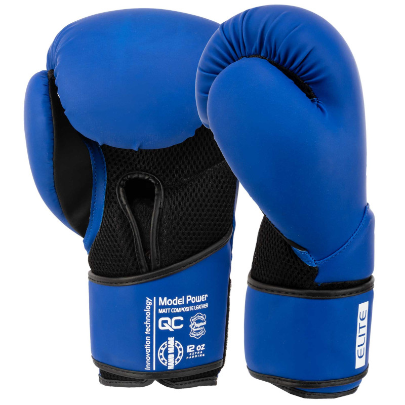 Рукавиці боксерські на липучці PU HARD TOUCH BO-5229 10-14унцій Бордовий