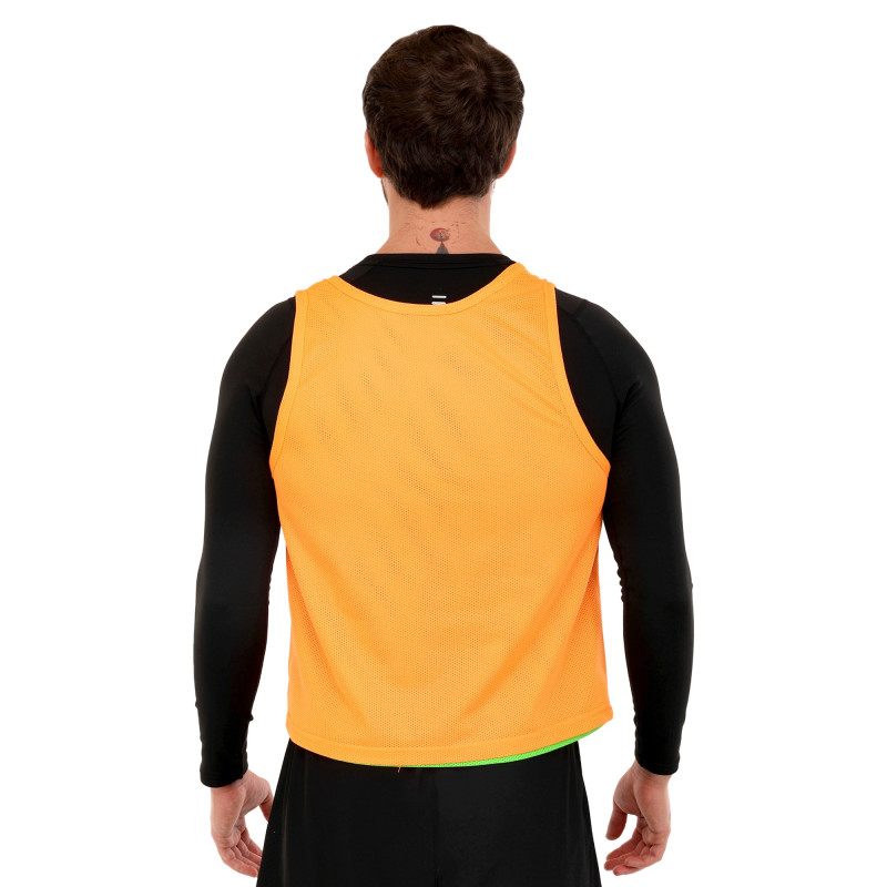 Манішка спортивна ігрова двостороння цільна Joma 101689-050 салатовий-помаранчевий