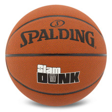 М'яч баскетбольний SPALDING SLAM DUNK 78001Y розмір 7 коричневий