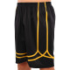 Форма баскетбольна дитяча NBA клуб San Francisco 30 BA-6595 S-2XL чорний-жовтий