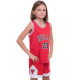 Форма баскетбольна дитяча NBA клуб Chicago Bulls 23 5351 S-2XL Червоний-білий