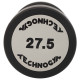Гантель цільна професійна з поліуретановим покриттям TECHNOGYM TG-1834-27_5 1шт 27,5кг чорний-сірий