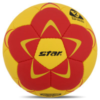 М'яч гандбольний STAR NEW PROFESSIONAL GOLD HB422 размер 2 жовтий-червоний