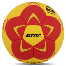 М'яч гандбольний STAR NEW PROFESSIONAL GOLD HB422 размер 2 жовтий-червоний