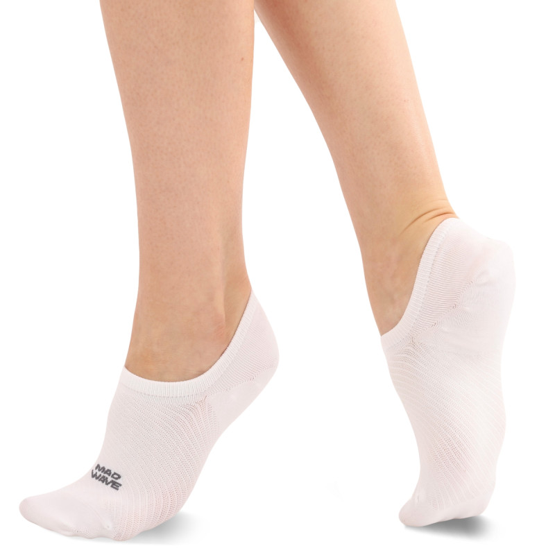 Шкарпетки спортивні унісекс короткі MadWave AntiOdor Gym M135004 розмір 30-47 Білий