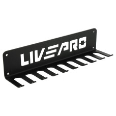 Кронштейн настінний для скакалок та петель LiveUp LP8817 чорний