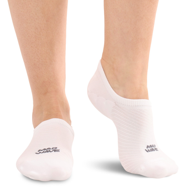 Шкарпетки спортивні унісекс короткі MadWave AntiOdor Gym M135004 розмір 30-47 Білий