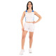 Топ жіночий Joma RECORD II 901397-207 4XS-XL білий-синій