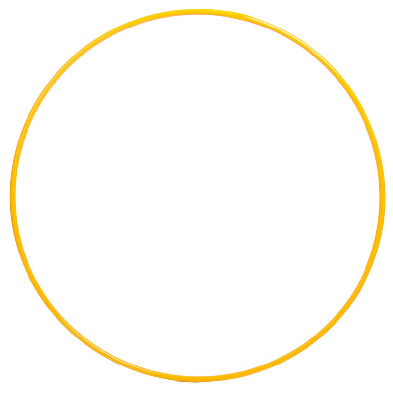 Обруч цільний гімнастичний металевий ø96 Sport FI-5894