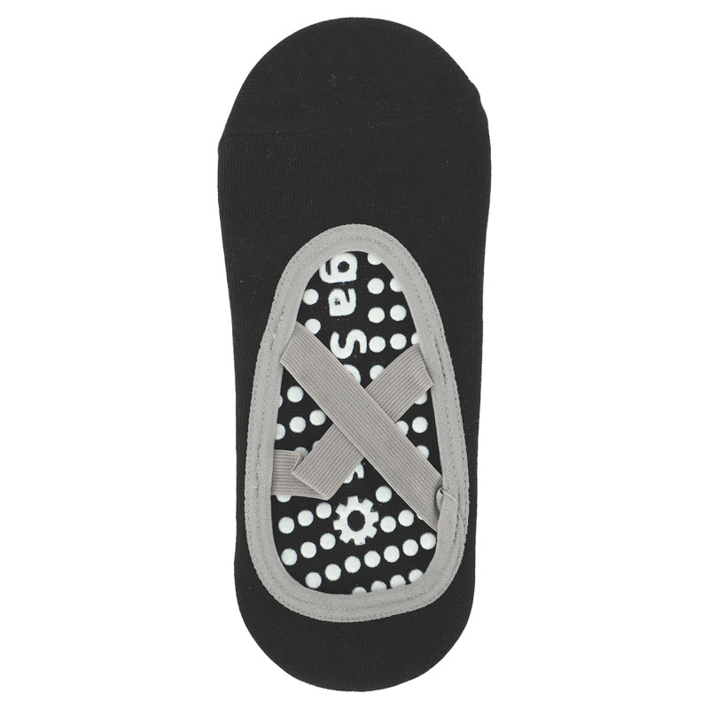 Шкарпетки для йоги антиковзні Yoga One size (33-39) чорні